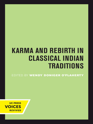 cover image of Karma and Rebirth in Classical Indian Traditions